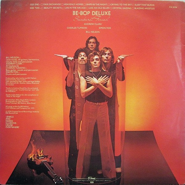 Be-Bop Deluxe* - Sunburst Finish (LP, Album, RP) - Image 2