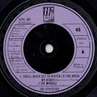 The Stylistics - You'll Never Get To Heaven (If You Break My Heart) (7", EP, Com)