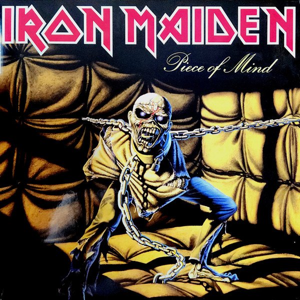 Iron Maiden - Piece Of Mind (LP, Album, RE, RM)