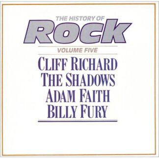 Cliff Richard / The Shadows / Adam Faith / Billy Fury - The History Of Rock (Volume Five) (2xLP, Comp, Mono)