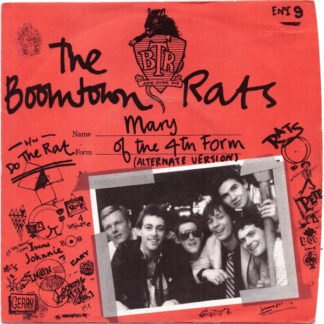 The Boomtown Rats - Mary Of The 4th Form (Alternate Version) (7", Single, Red)