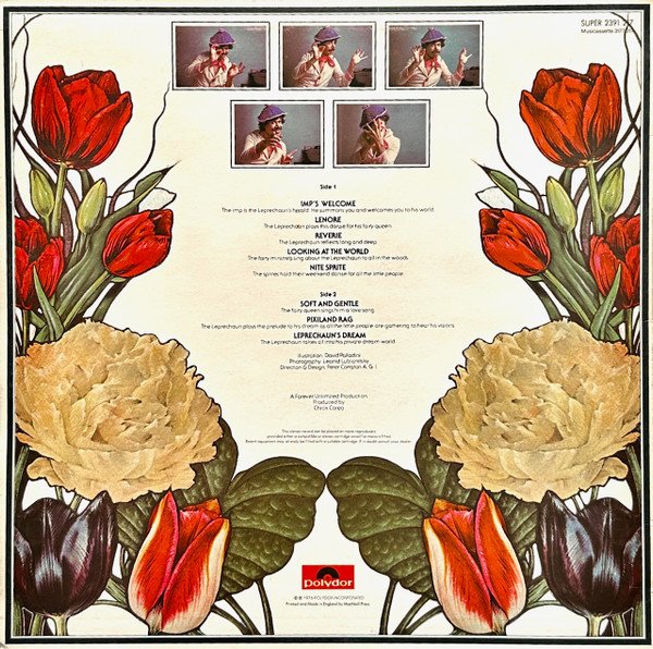 Chick Corea - The Leprechaun (LP, Album) - Image 2