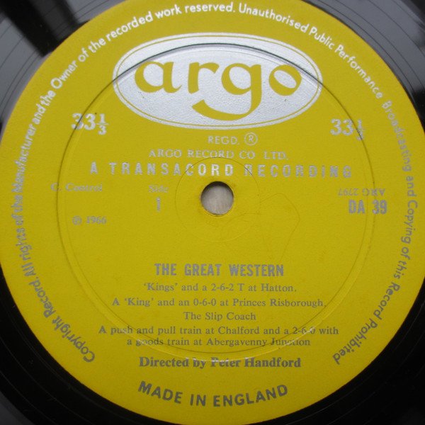 No Artist - The Great Western (LP, Mono) - Image 3