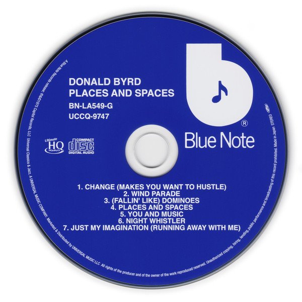 Donald Byrd - Places And Spaces (CD, Album, Ltd, RE, RM, UHQ) - Image 3