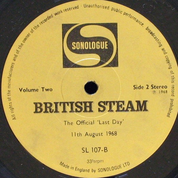 No Artist - British Steam Vol.2 (LP) - Image 2