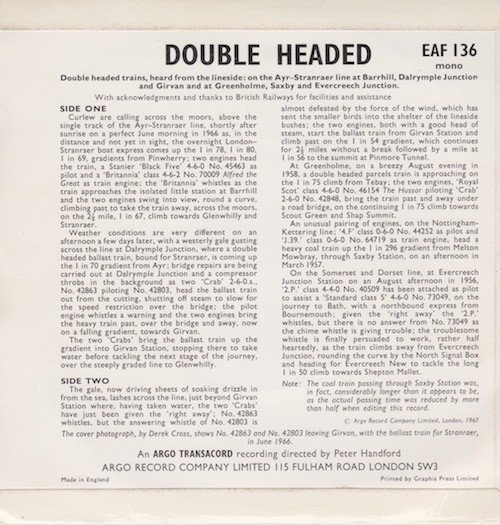No Artist - Double Headed (7", EP, Mono) - Image 2
