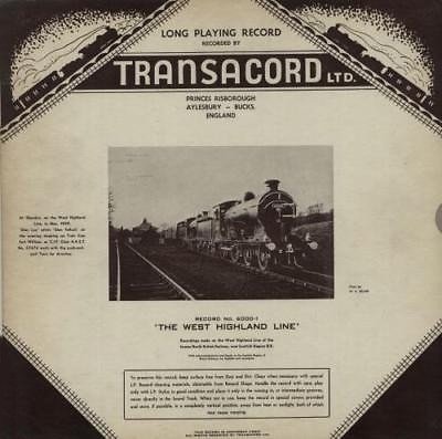 No Artist - The West Highland Line (LP, Mono)