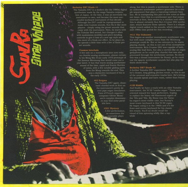 Sun Ra - Stray Voltage (2xLP, RSD, Mono, Ora) - Image 2