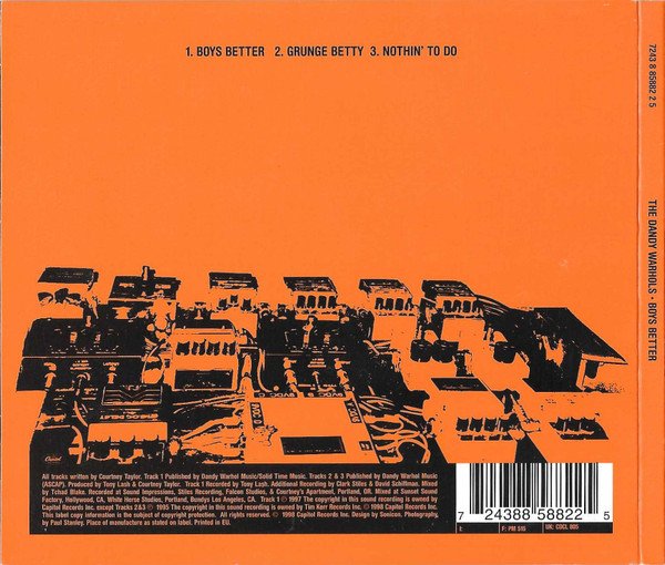 The Dandy Warhols - Boys Better (CD, Single, CD2) - Image 2