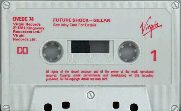 Gillan - Future Shock (Cass, Album, RE, Red) - Image 3