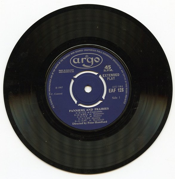 No Artist - Panniers And Prairies (7", EP, Mono) - Image 3