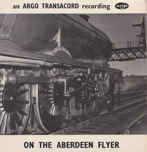 No Artist - On The Aberdeen Flyer (7", EP, Mono)