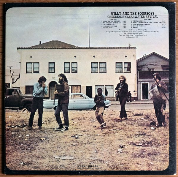 Creedence Clearwater Revival - Willy And The Poor Boys (LP, Album, Gat) - Image 3