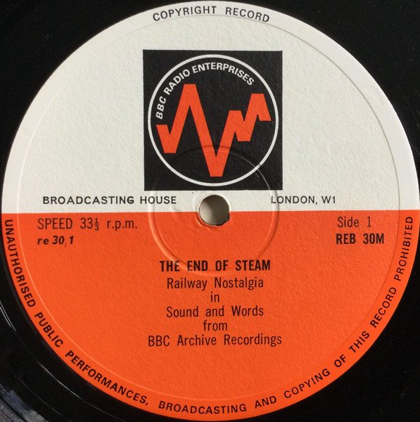 No Artist - The End Of Steam (LP, Mono) - Image 3