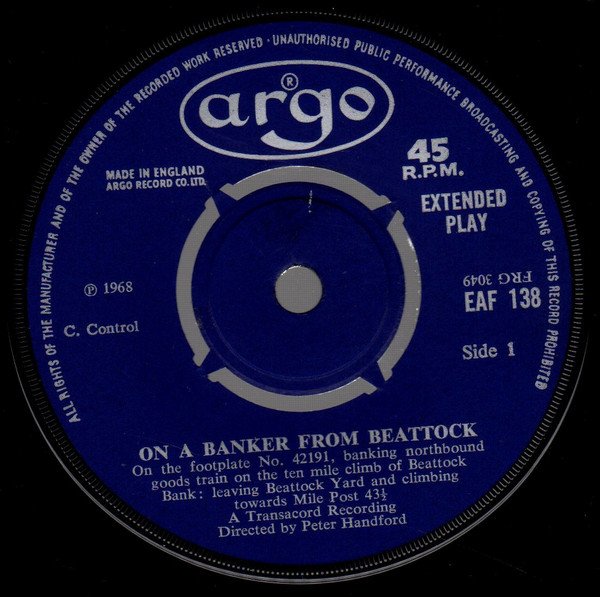 No Artist - On A Banker From Beattock (7", EP, Mono) - Image 3