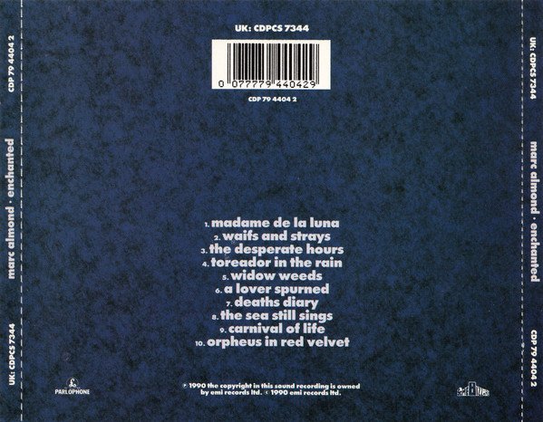 Marc Almond - Enchanted (CD, Album) - Image 2