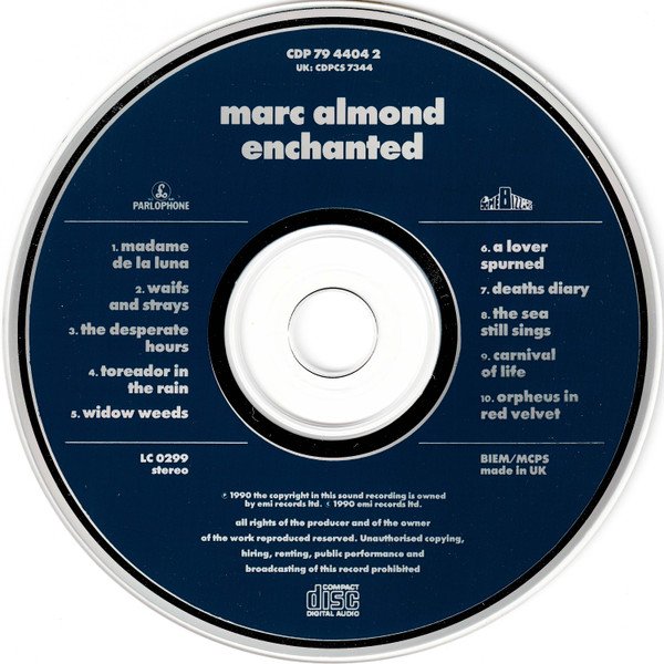 Marc Almond - Enchanted (CD, Album) - Image 3