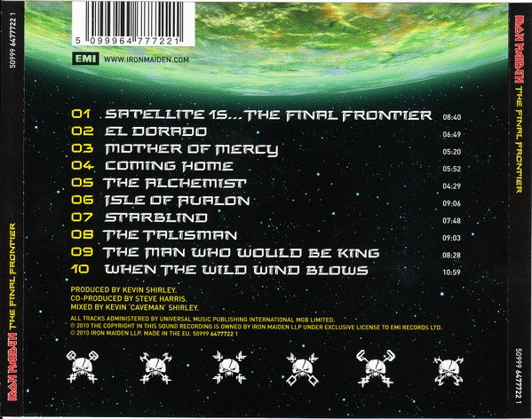 Iron Maiden - The Final Frontier (CD, Album) - Image 2