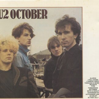 U2 - October (CD, Album, RE)