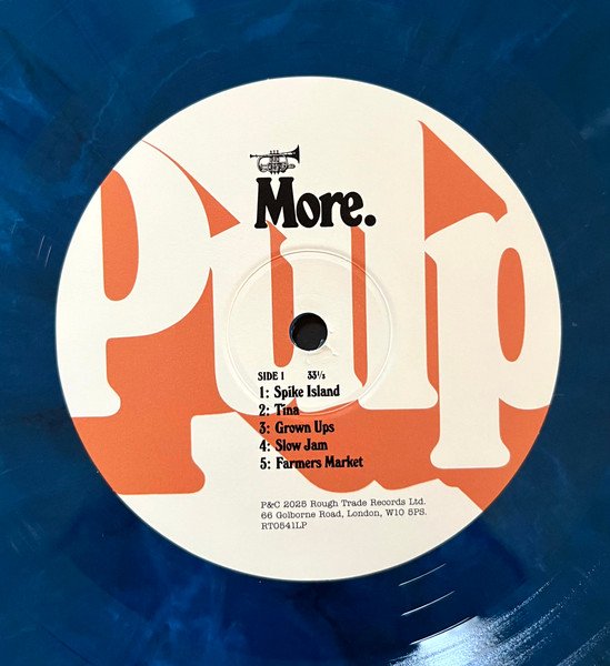 Pulp - More. (LP, Album, Ltd, Blu) - Image 3