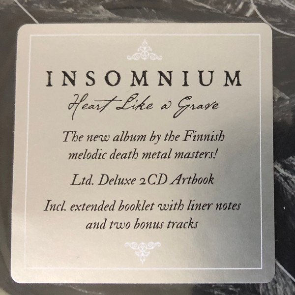 Insomnium - Heart Like A Grave (CD, Album + CD + Dlx, Ltd, Art) - Image 2
