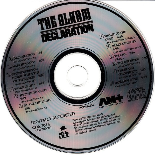The Alarm - Declaration (CD, Album) - Image 3