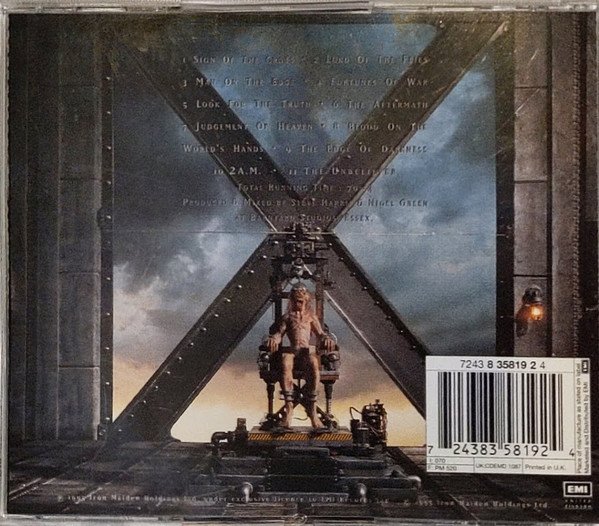 Iron Maiden - The X Factor (CD, Album) - Image 2
