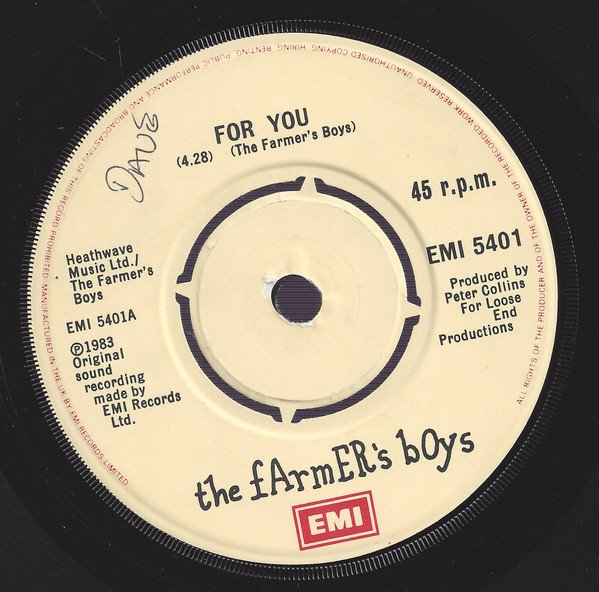 The Farmer's Boys - For You (2x7", Single) - Image 3