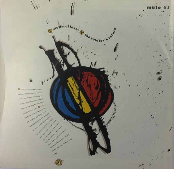 Erasure - Victim Of Love (Remix) (7", Single, Lar) - Image 2