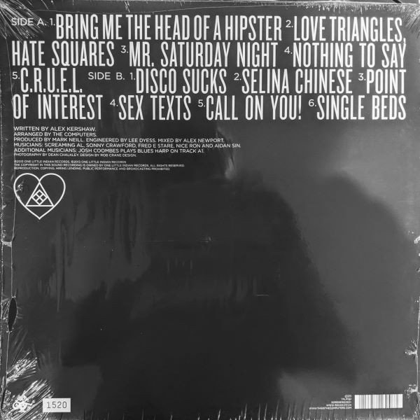 The Computers - Love Triangles Hate Squares (LP, Album, Ltd, Num, Bur) - Image 3