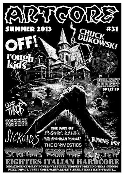 Violent Arrest, Endless Grinning Skulls - Split (7", Gre) - Image 2