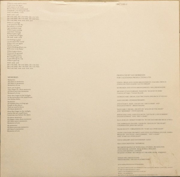 Van Morrison - Enlightenment (LP, Album) - Image 3