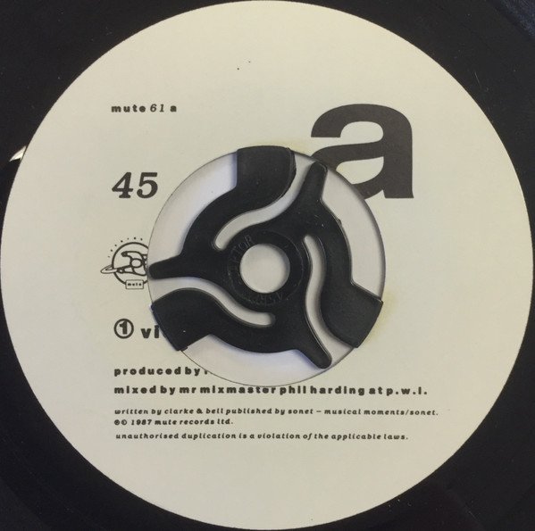 Erasure - Victim Of Love (Remix) (7", Single, Lar) - Image 3