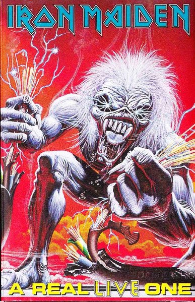 Iron Maiden - A Real LIVE One (Cass, Album, Cle)