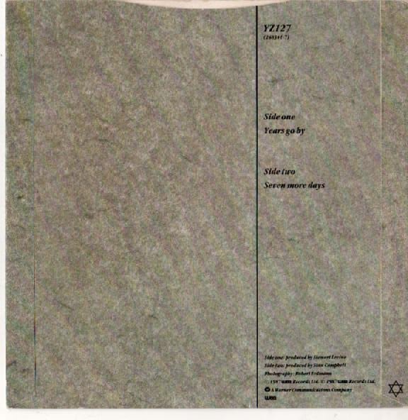 Stan Campbell - Years Go By (7") - Image 2