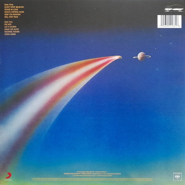 Journey - Escape (LP, Album, RE, RM, S/Edition, 40t) - Image 3