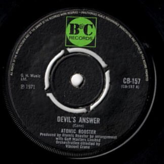 Atomic Rooster - Devil's Answer (7", Single, Mis)