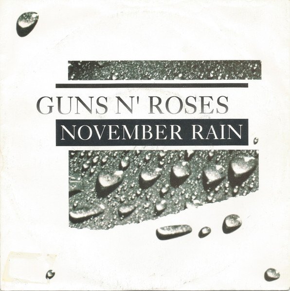 Guns N' Roses - November Rain (7", Single)
