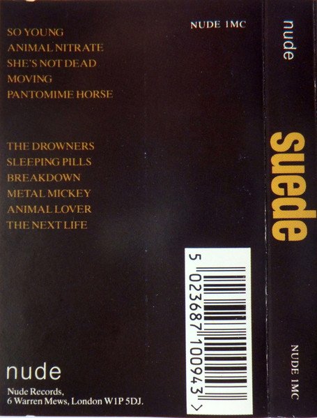 Suede - Suede (Cass, Album) - Image 3