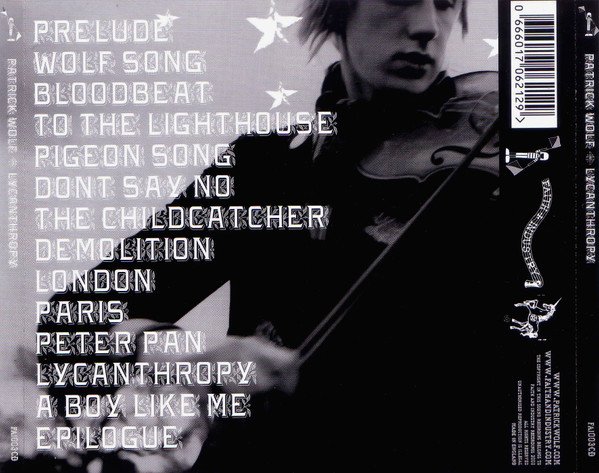 Patrick Wolf - Lycanthropy (CD, Album) - Image 2