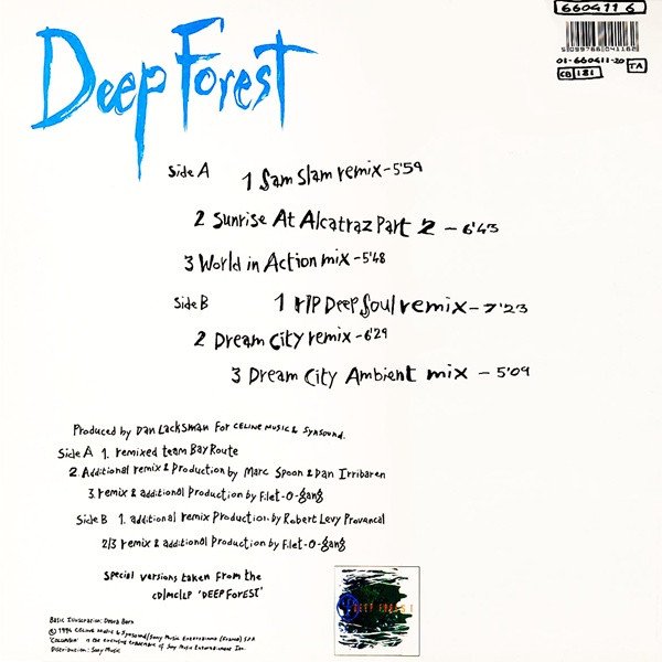 Deep Forest - Deep Forest (12", Maxi) - Image 2