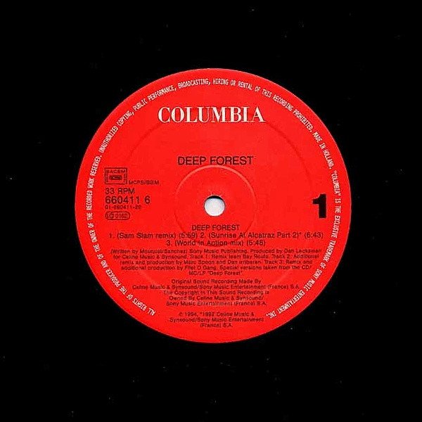 Deep Forest - Deep Forest (12", Maxi) - Image 3