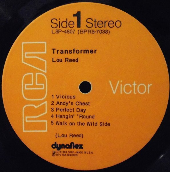 Lou Reed - Transformer (LP, Album, Ind) - Image 3