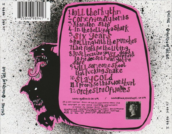 Gallows - Orchestra Of Wolves (CD, Album) - Image 2