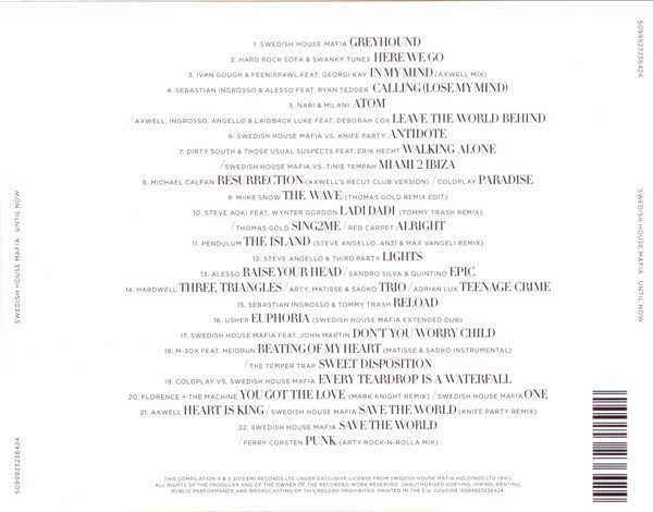 Swedish House Mafia - Until Now (CD, Comp, Mixed, Tak) - Image 3