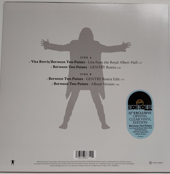 David Gilmour With Romany Gilmour - Between Two Points (12", EP, RSD, Cle) - Image 2