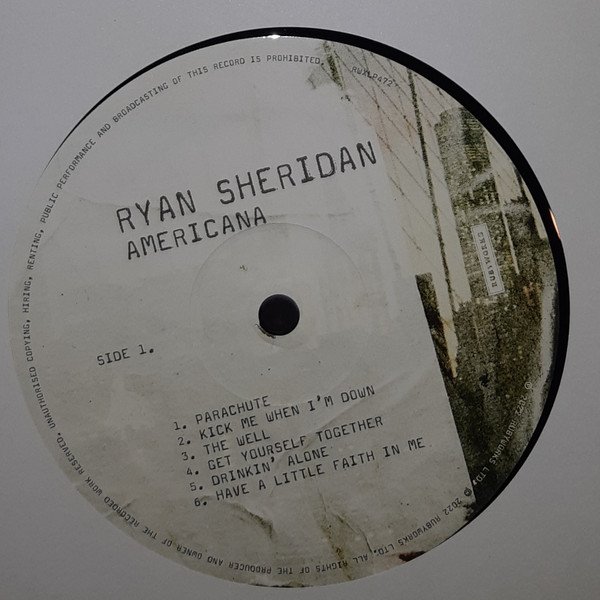 Ryan Sheridan (2) - Americana (LP, Album) - Image 3
