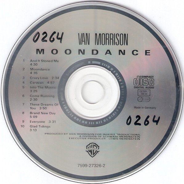 Van Morrison - Moondance (CD, Album, RE, RP) - Image 3