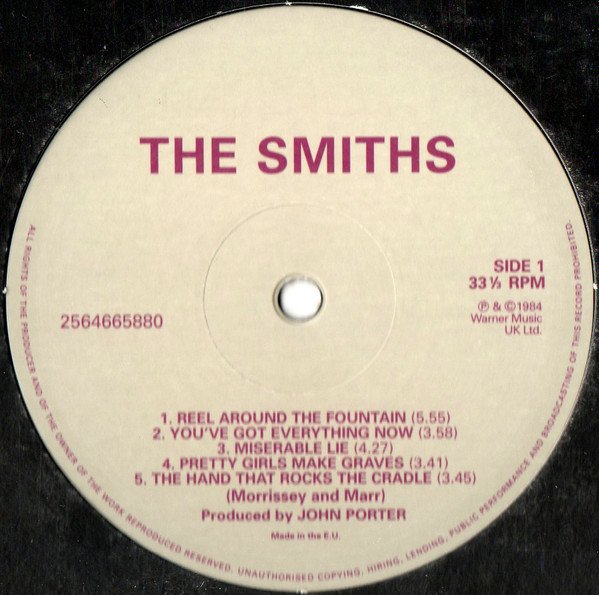 The Smiths - The Smiths (LP, Album, RE) - Image 3