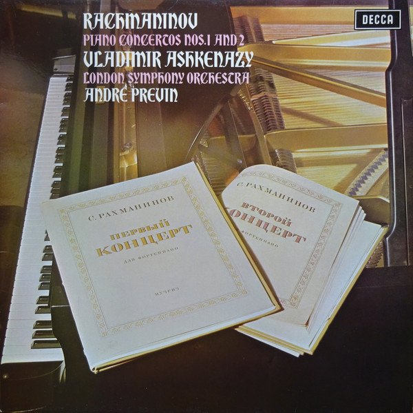 Rachmaninov*, Vladimir Ashkenazy, London Symphony Orchestra, André Previn - Piano Concertos Nos.1 And 2 (LP)